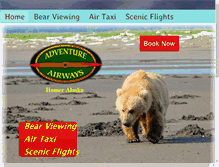 Tablet Screenshot of adventureairways.com